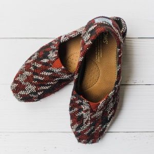 Houndstooth Print Classic Toms